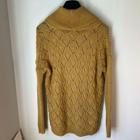 Elsamanda open Knit Oversized Cowl Neck Pullover, S. Mohair Blend - Picture 11 of 15